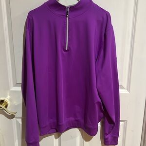 Purple XL foot joy pull over in great shape